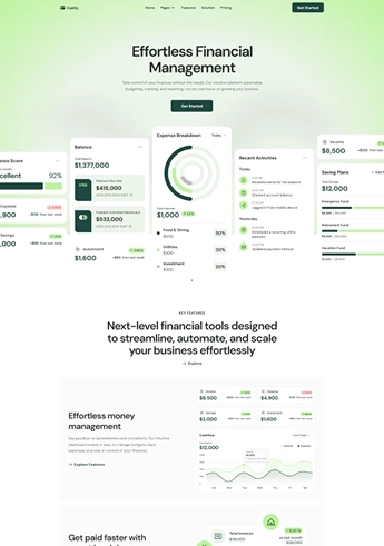 Finance template