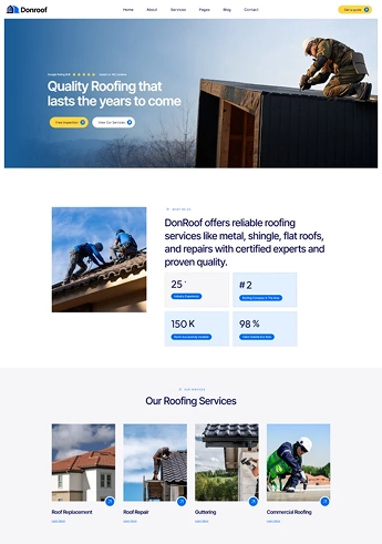Roofing-5 template