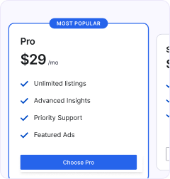 Choose a plan preview